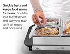 Electric Buffet Server and Warming Tray
