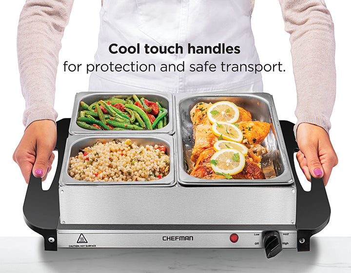 Electric Buffet Server and Warming Tray