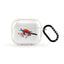 Red Panda Floral by Papio Press Earbuds Case