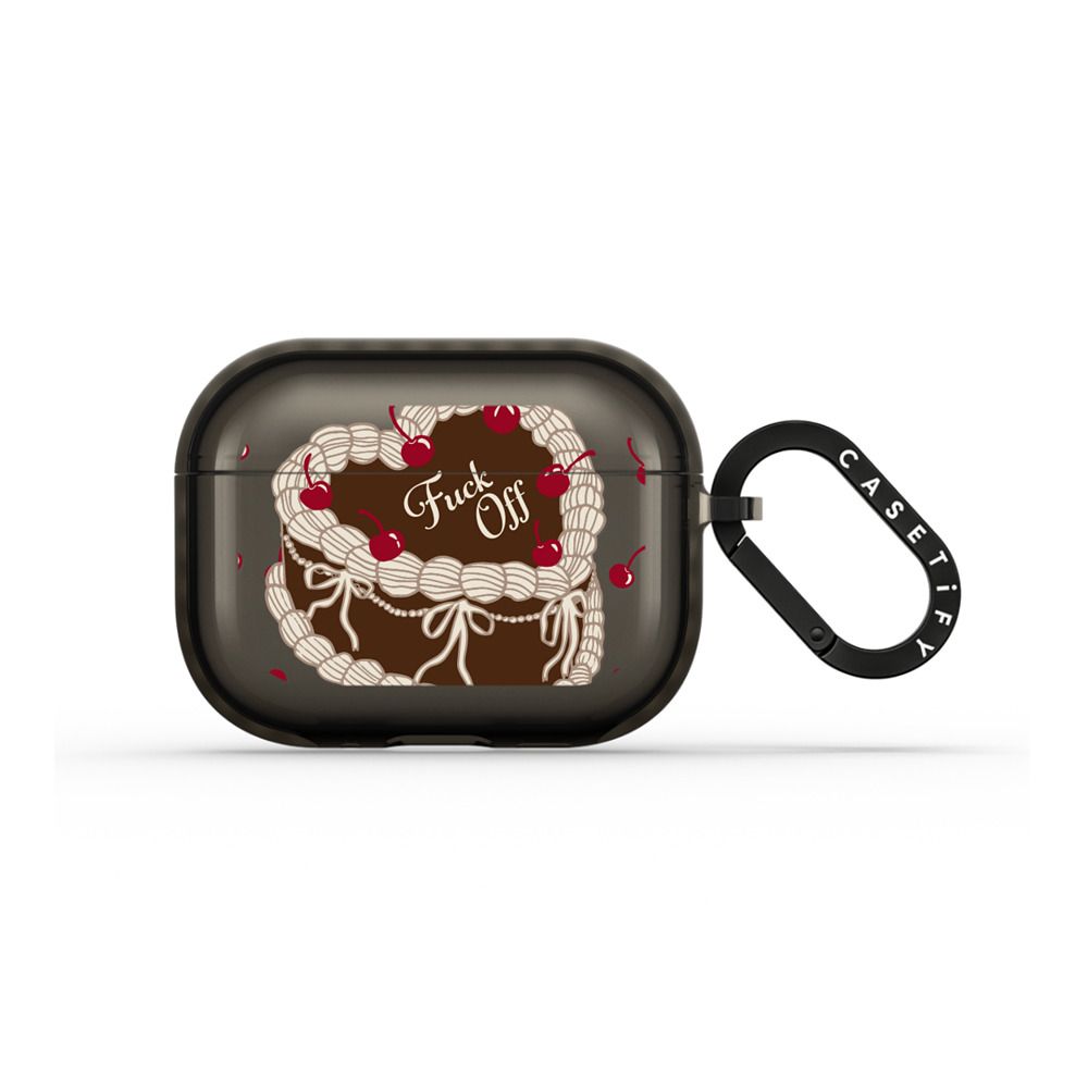 Fuck Off Sweetheart Cake Earbuds Case - e54d45