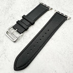 Genuine Leather Watch Strap For Apple Watch | CARBON BLACK