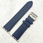 Genuine Leather Watch Strap For Apple Watch | INK BLUE