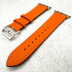 Genuine Leather Watch Strap For Apple Watch | ORANGE