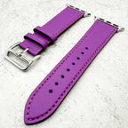 Genuine Leather Watch Strap For Apple Watch | PURPLE