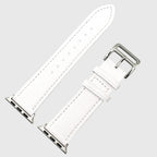 Genuine Leather Watch Strap For Apple Watch | WHITE