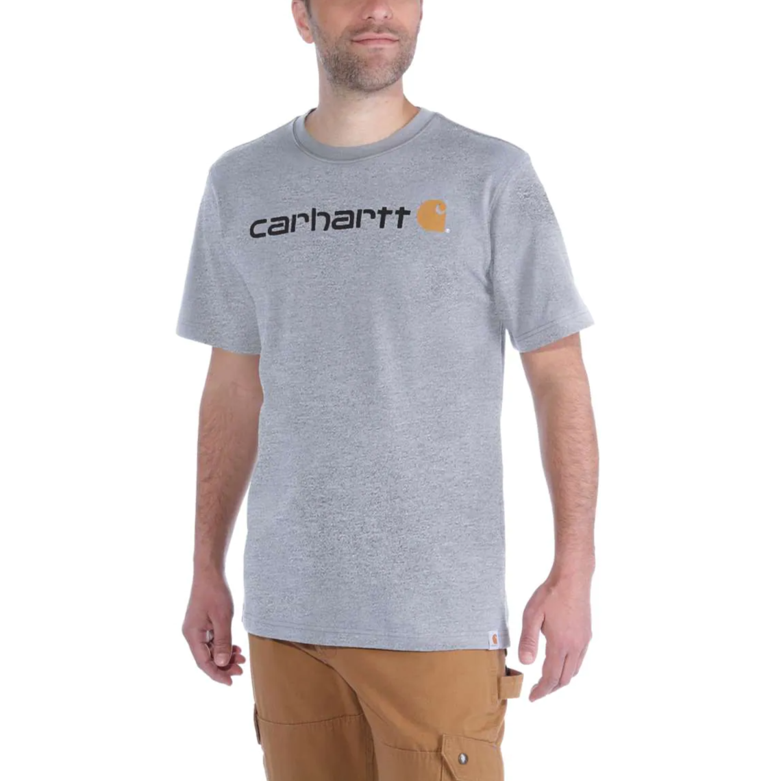 Carhartt Relaxed Heavyweight Short-Sleeve Logo Graphic T-Shirt