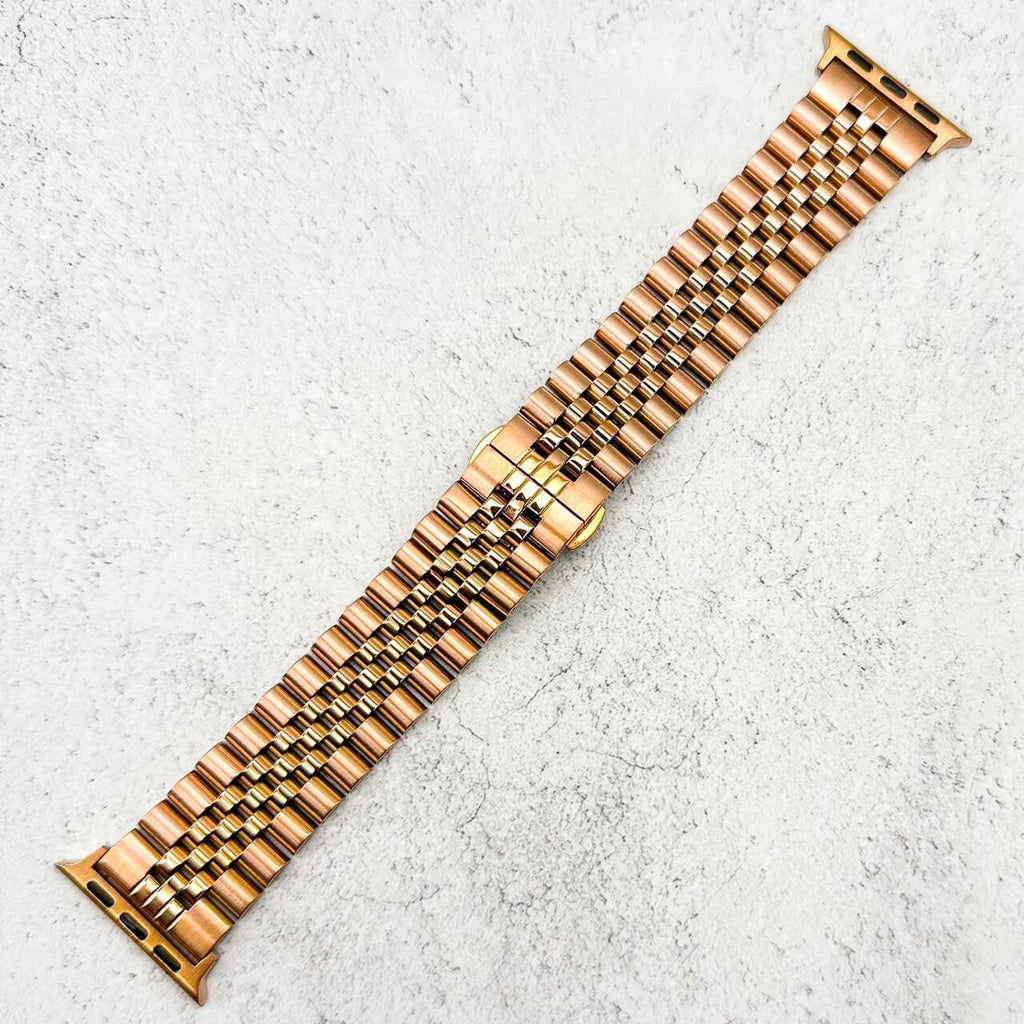 Jubilee Metal Strap For Apple Watch | ROSE GOLD