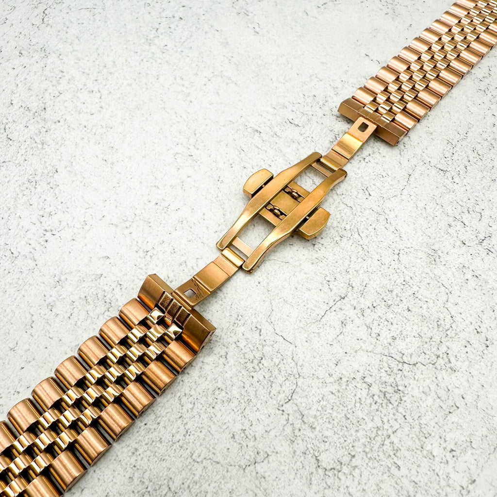 Jubilee Metal Strap For Apple Watch | ROSE GOLD