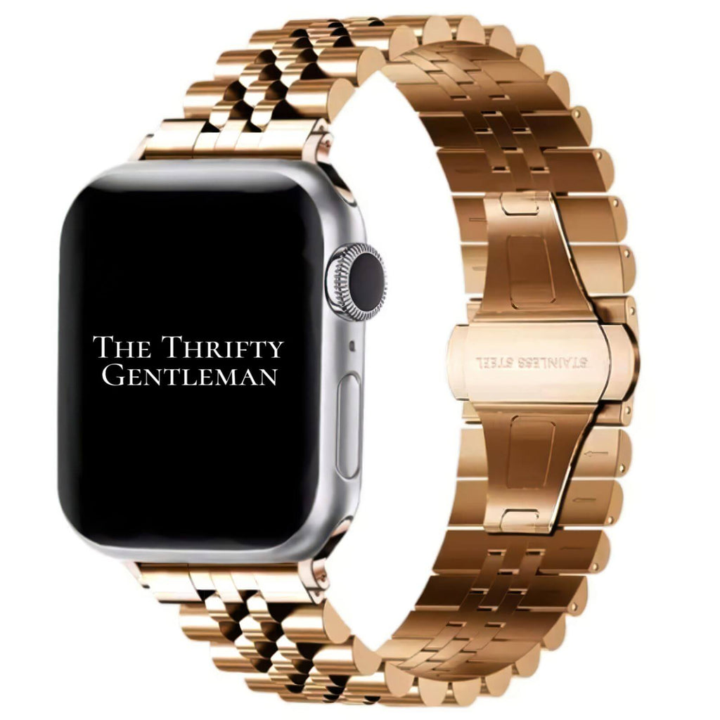 Jubilee Metal Strap For Apple Watch | ROSE GOLD