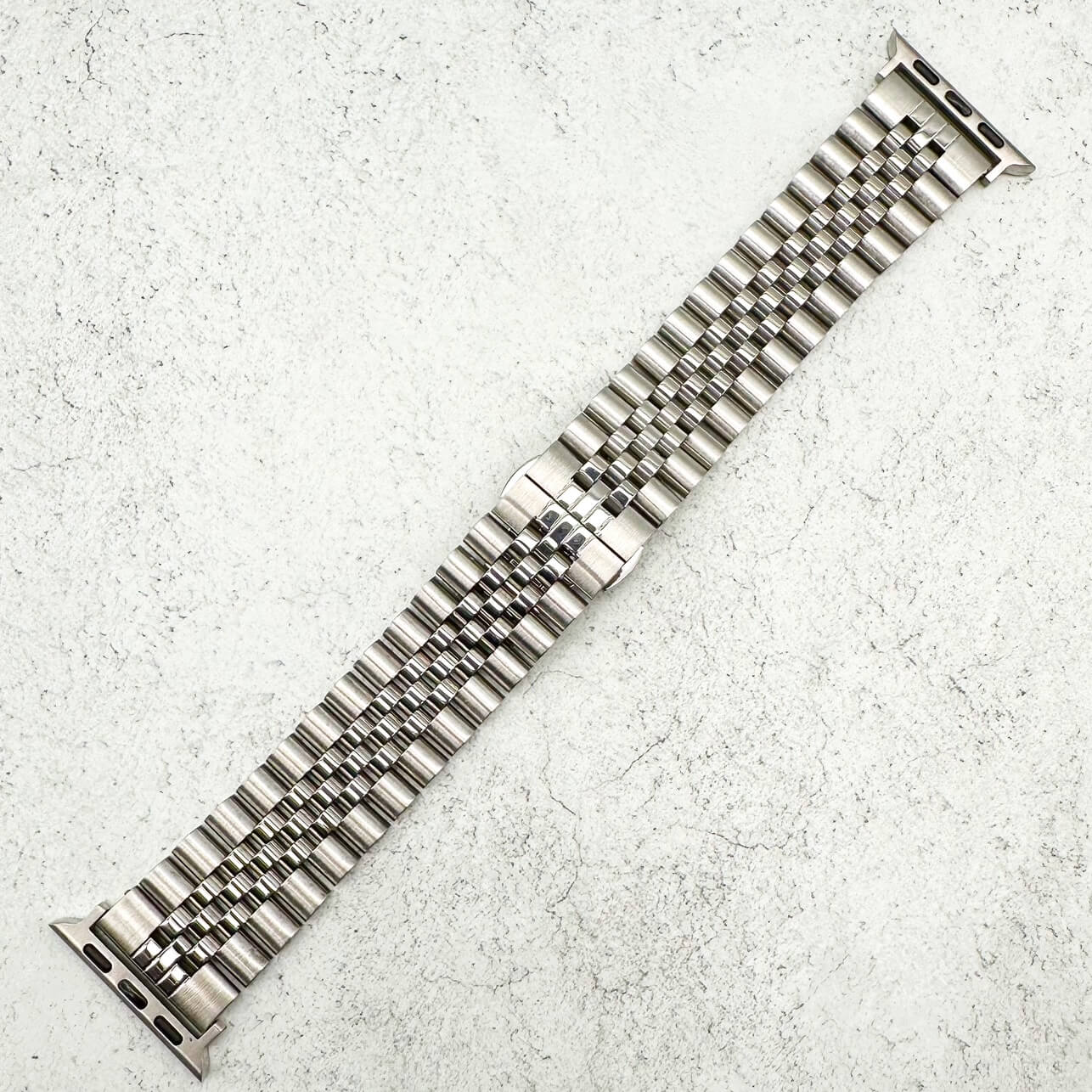 Jubilee Metal Strap For Apple Watch | SILVER
