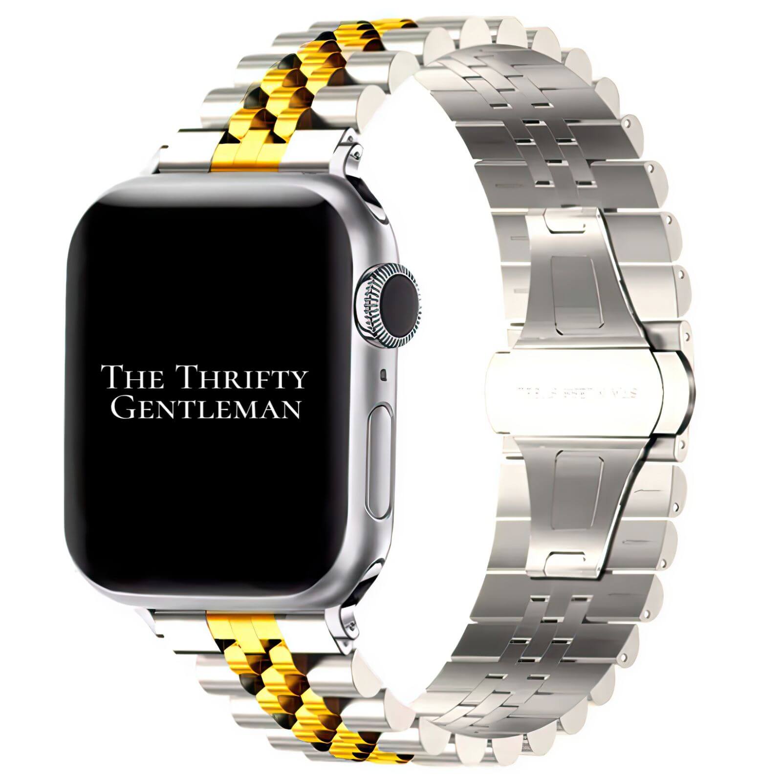 Jubilee Metal Strap For Apple Watch | SILVER / GOLD Main image