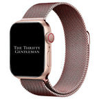 Milanese Mesh Metal Strap For Apple Watch | CHROME PINK