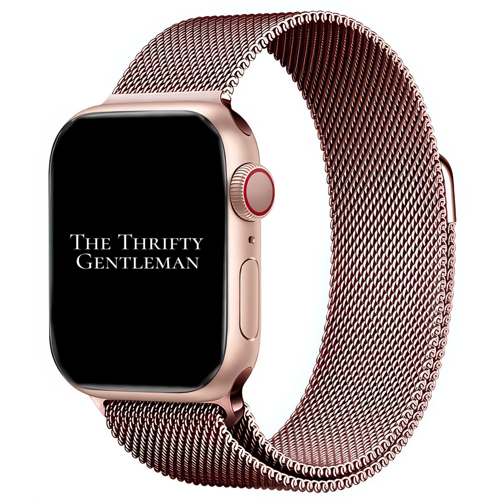Milanese Mesh Metal Strap For Apple Watch | CHROME PINK