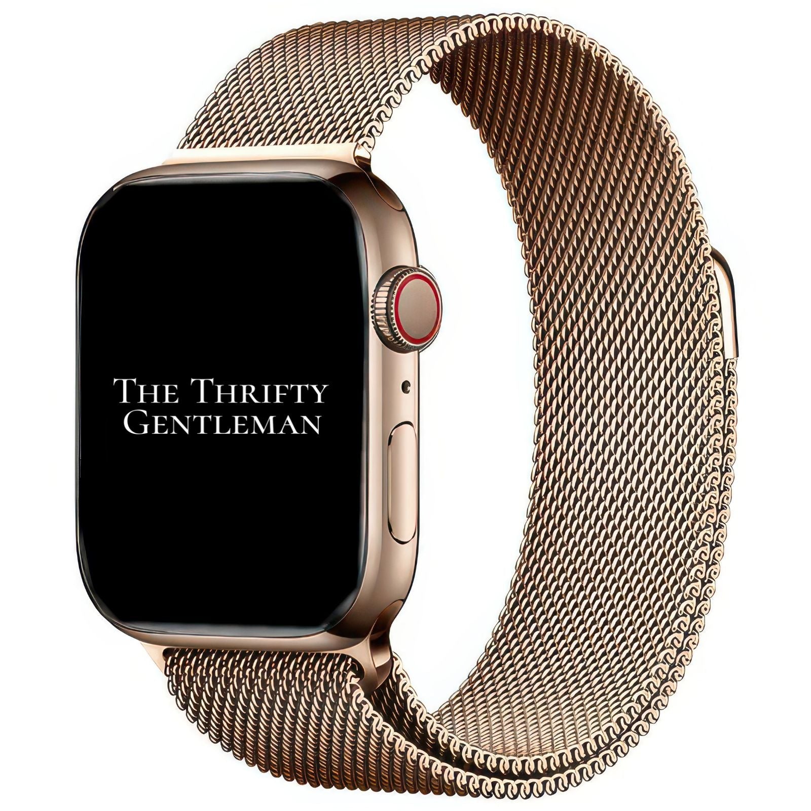 Milanese Mesh Metal Strap For Apple Watch | ROSE GOLD