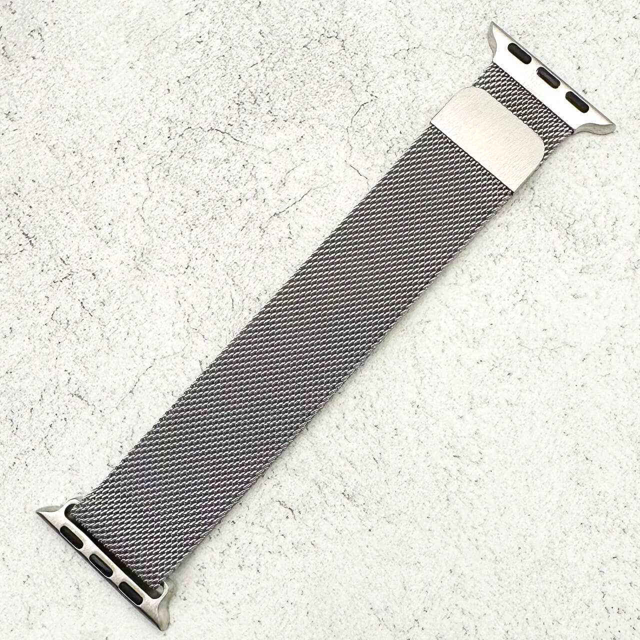 Milanese Mesh Metal Strap For Apple Watch | SILVER