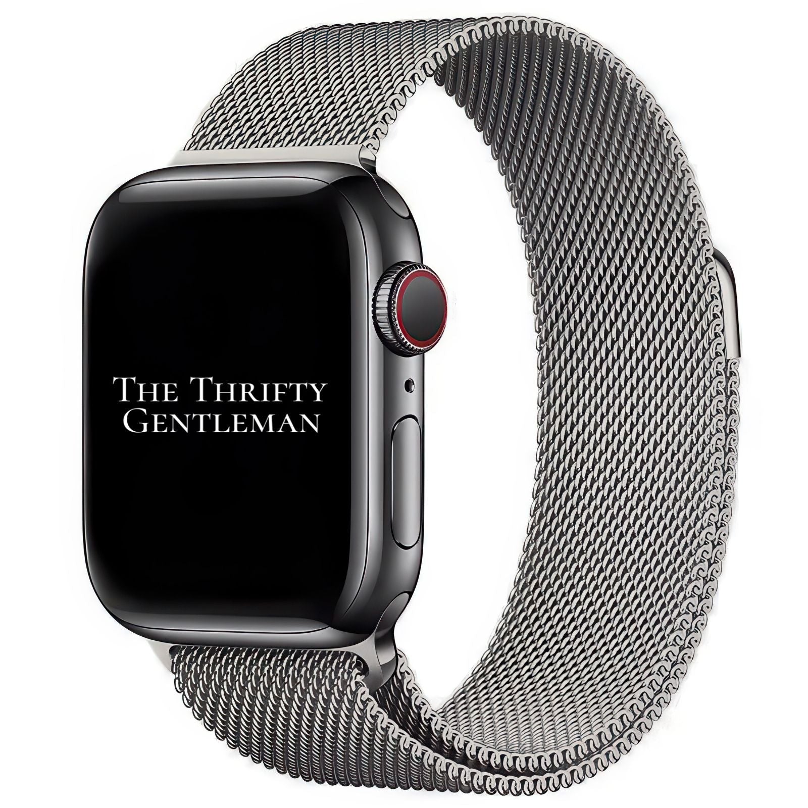 Milanese Mesh Metal Strap For Apple Watch | SILVER Main image