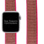Nylon Sport Strap For Apple Watch | GREY NEON PINK
