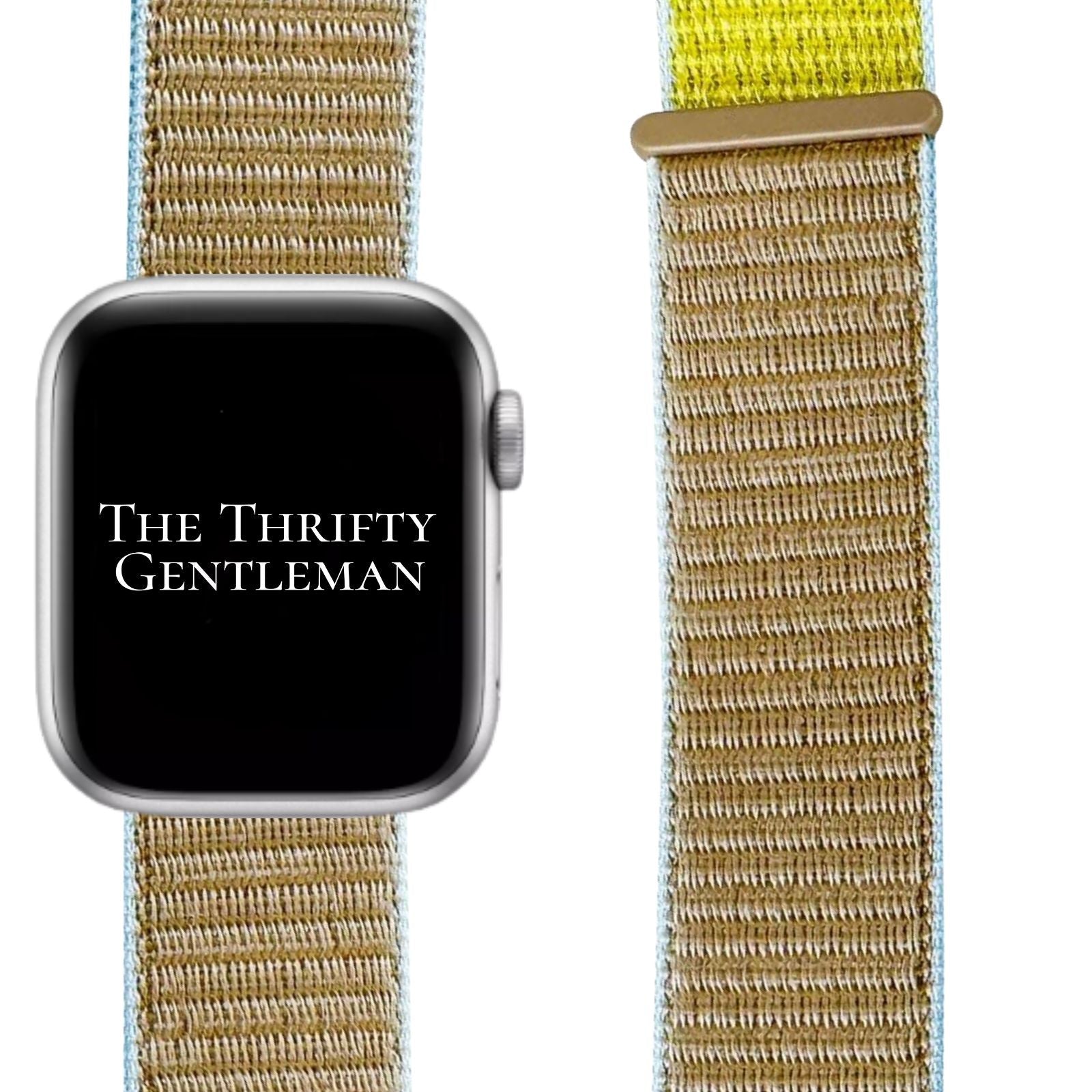 Nylon Sport Strap For Apple Watch | KHAKI YELLOW Main image