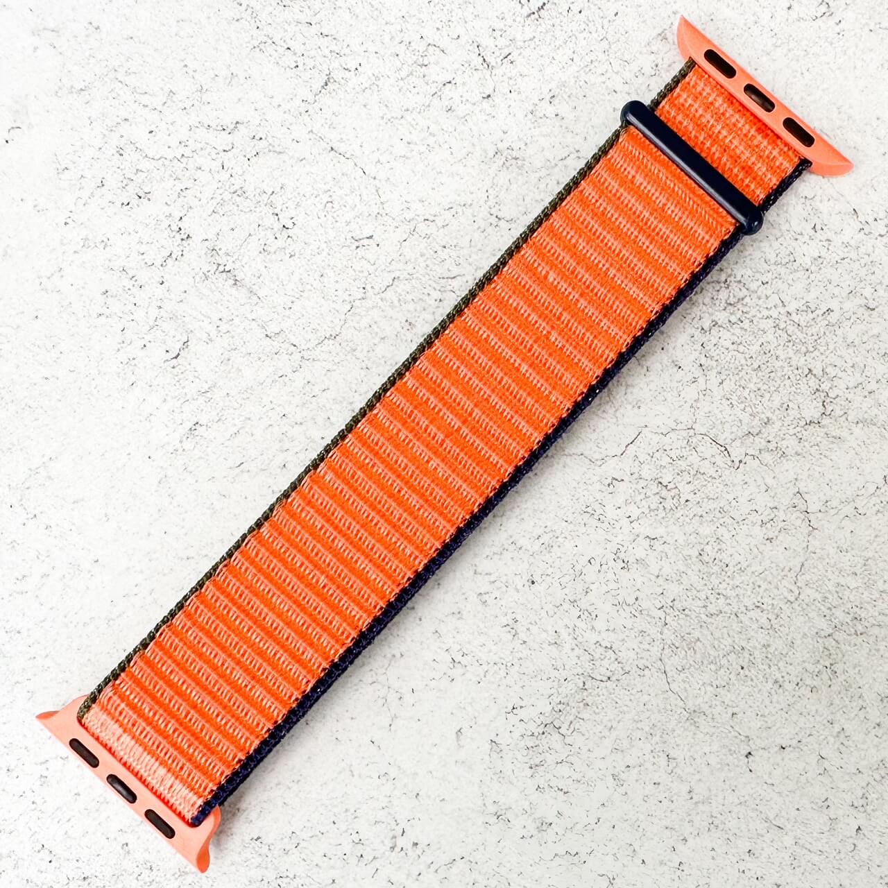 Nylon Sport Strap For Apple Watch | KUMQUAT ORANGE