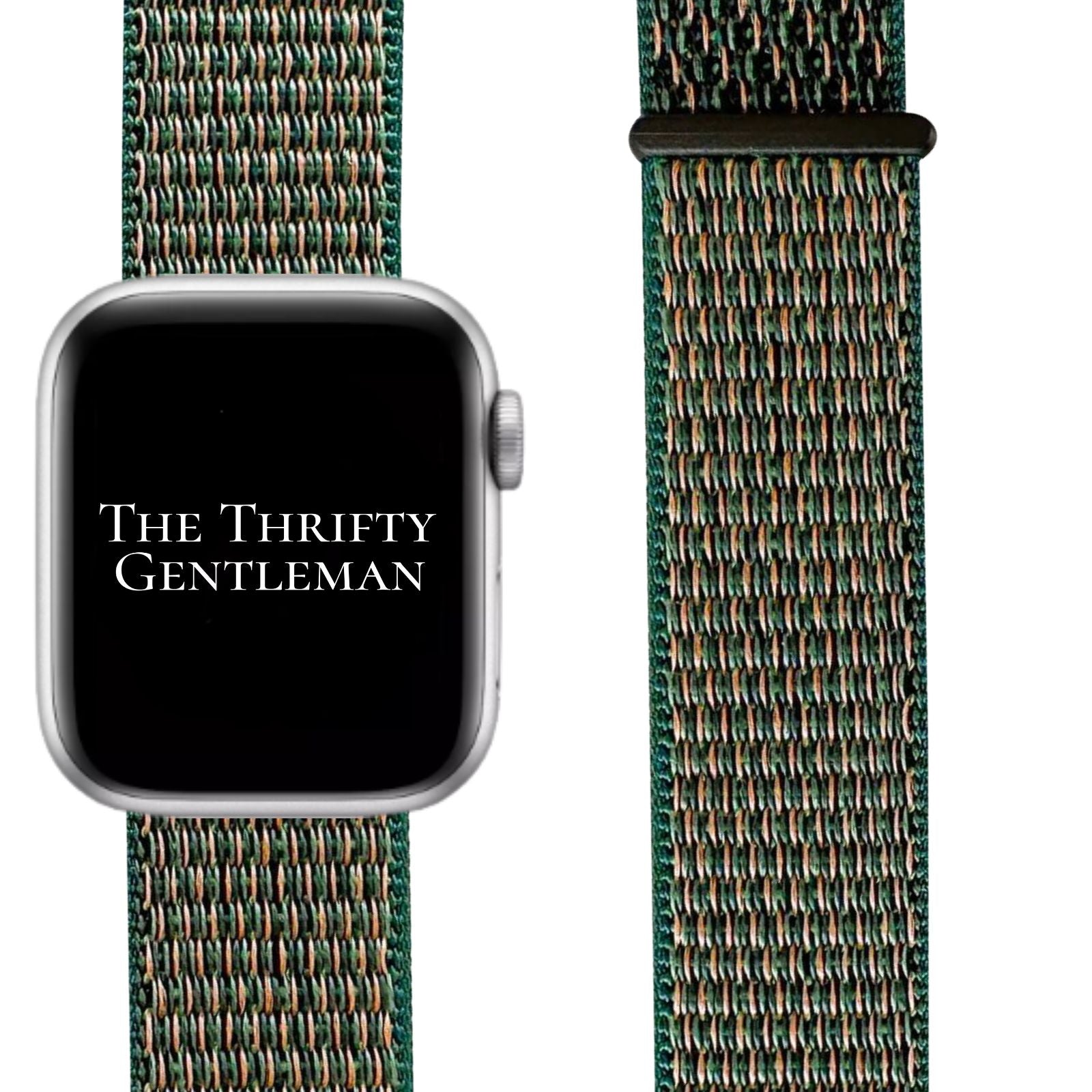 Nylon Sport Strap For Apple Watch | NEPTUNE GREEN Main image