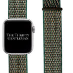 Nylon Sport Strap For Apple Watch | NEPTUNE GREEN
