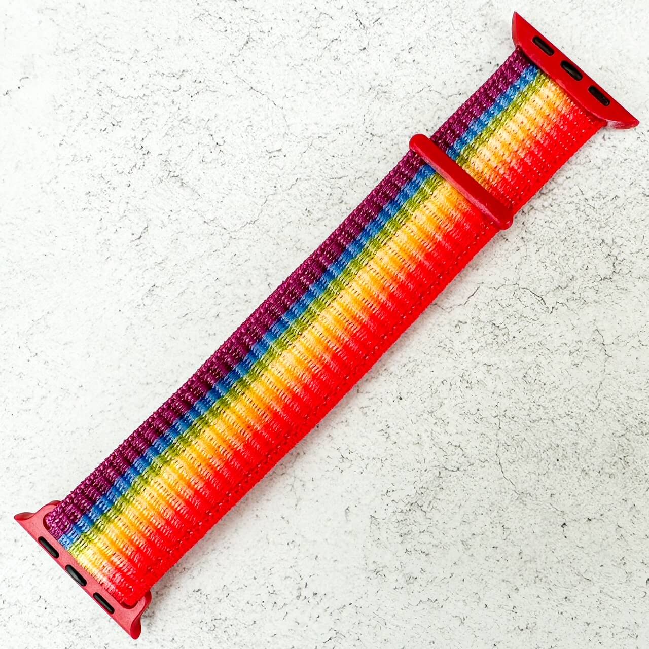 Nylon Sport Strap For Apple Watch | RAINBOW Secondary image