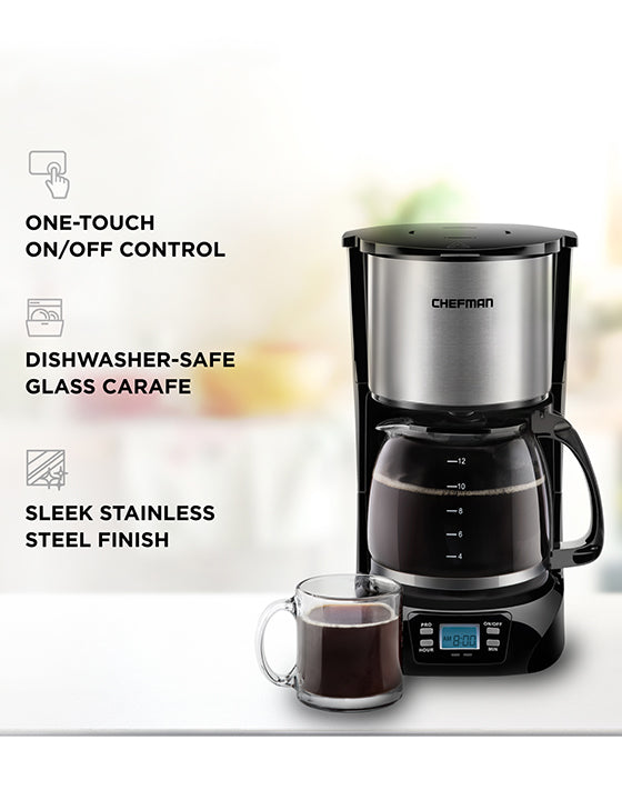 Programmable 12-Cup Coffee Maker