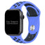 Silicone Sport Watch Strap For Apple Watch | BLUE / BLACK