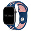 Silicone Sport Watch Strap For Apple Watch | BLUE / PINK