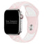 Silicone Sport Watch Strap For Apple Watch | PINK / WHITE