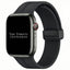 Silicone Strap With Magnetic Clasp For Apple Watch | BLACK