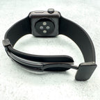 Silicone Strap With Magnetic Clasp For Apple Watch | BLACK / WHITE