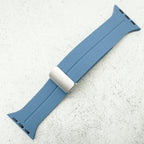 Silicone Strap With Magnetic Clasp For Apple Watch | BLUE