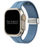 Silicone Strap With Magnetic Clasp For Apple Watch | BLUE