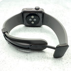 Silicone Strap With Magnetic Clasp For Apple Watch | GREY / WHITE