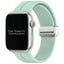 Silicone Strap With Magnetic Clasp For Apple Watch | LIGHT GREEN