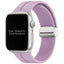 Silicone Strap With Magnetic Clasp For Apple Watch | LIGHT PURPLE