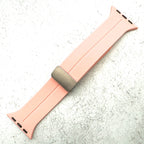 Silicone Strap With Magnetic Clasp For Apple Watch | PINK