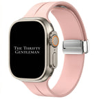 Silicone Strap With Magnetic Clasp For Apple Watch | PINK