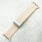 Silicone Strap With Magnetic Clasp For Apple Watch | BEIGE