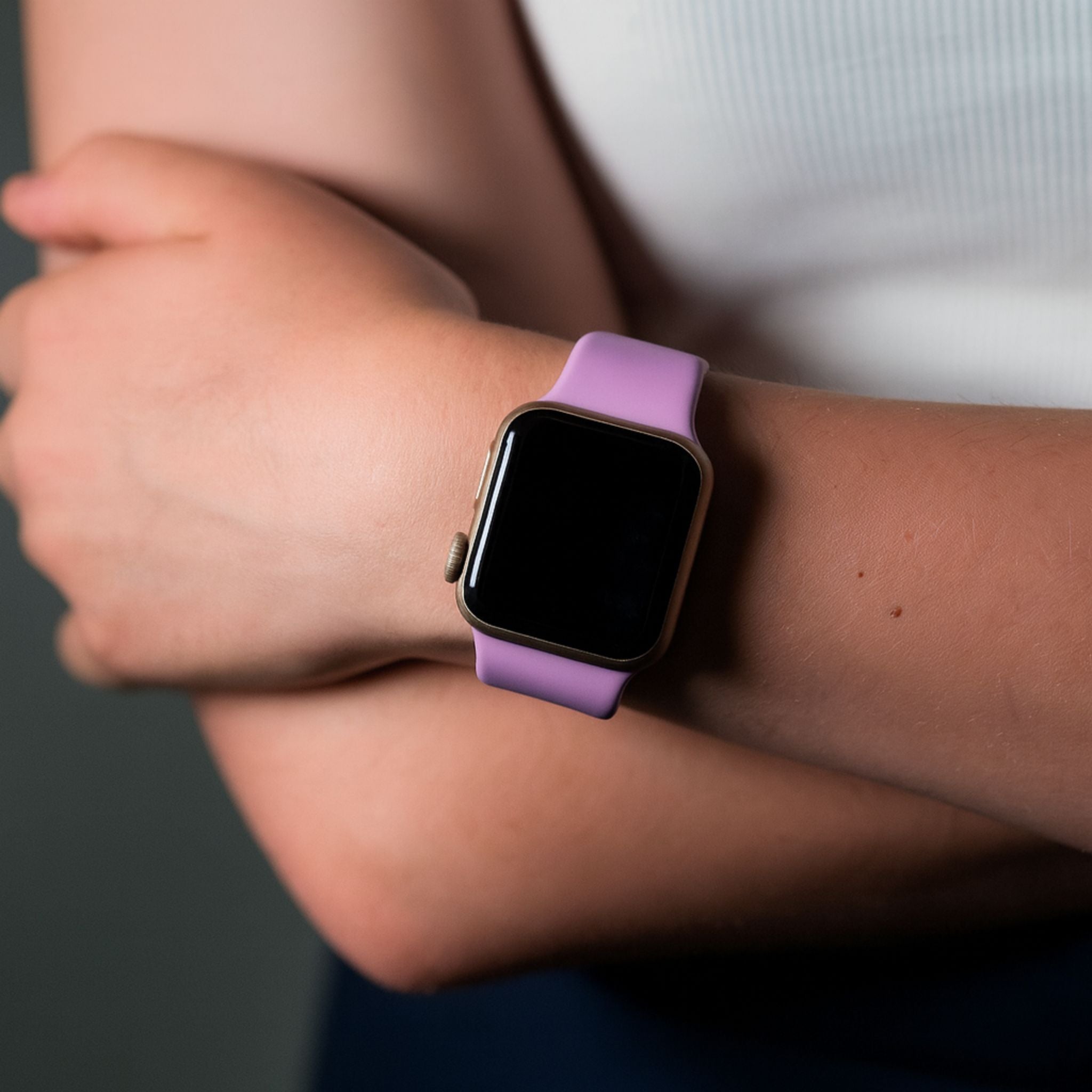 Classic Silicone Strap For Apple Watch | LAVENDER PURPLE