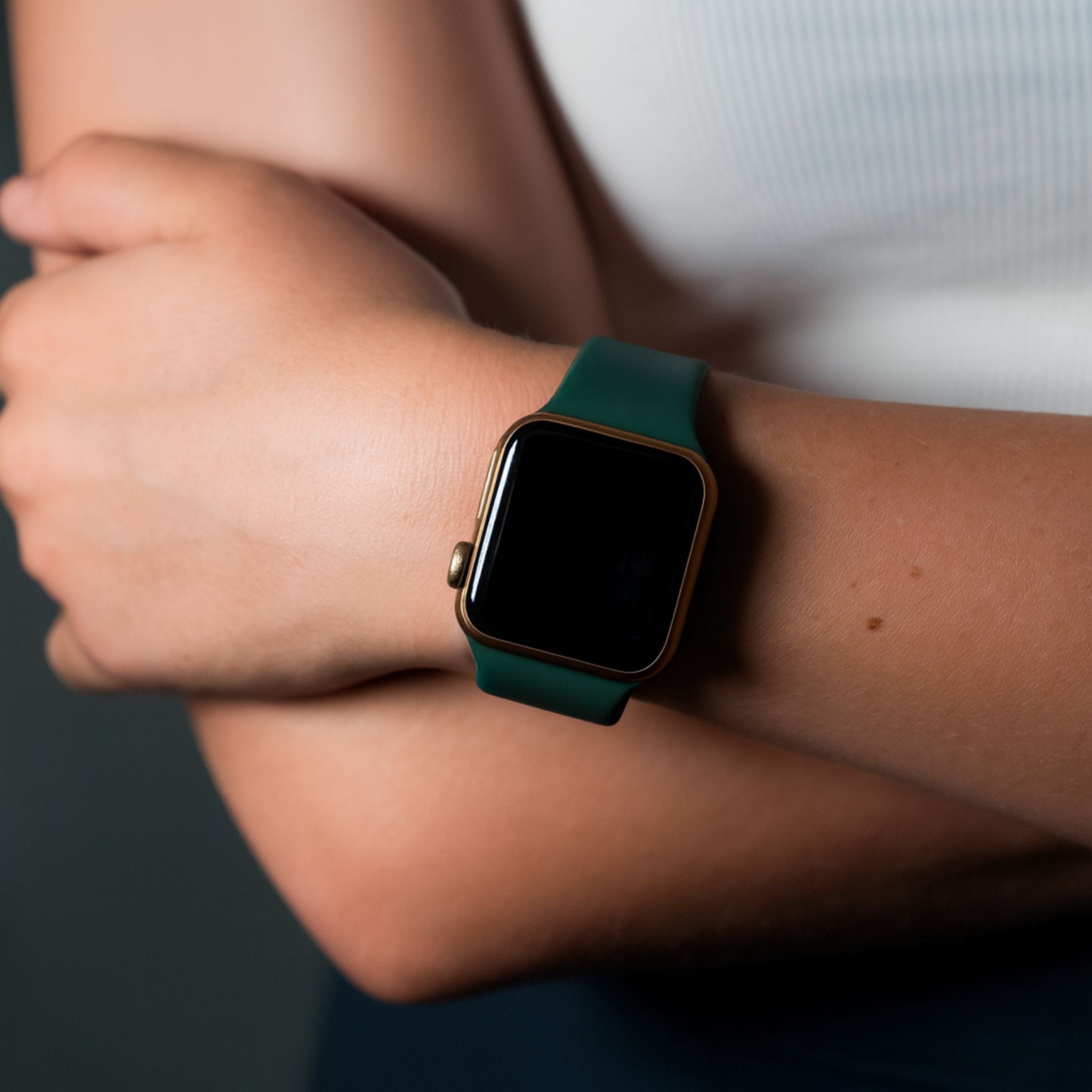 Classic Silicone Strap For Apple Watch | OLIVE GREEN