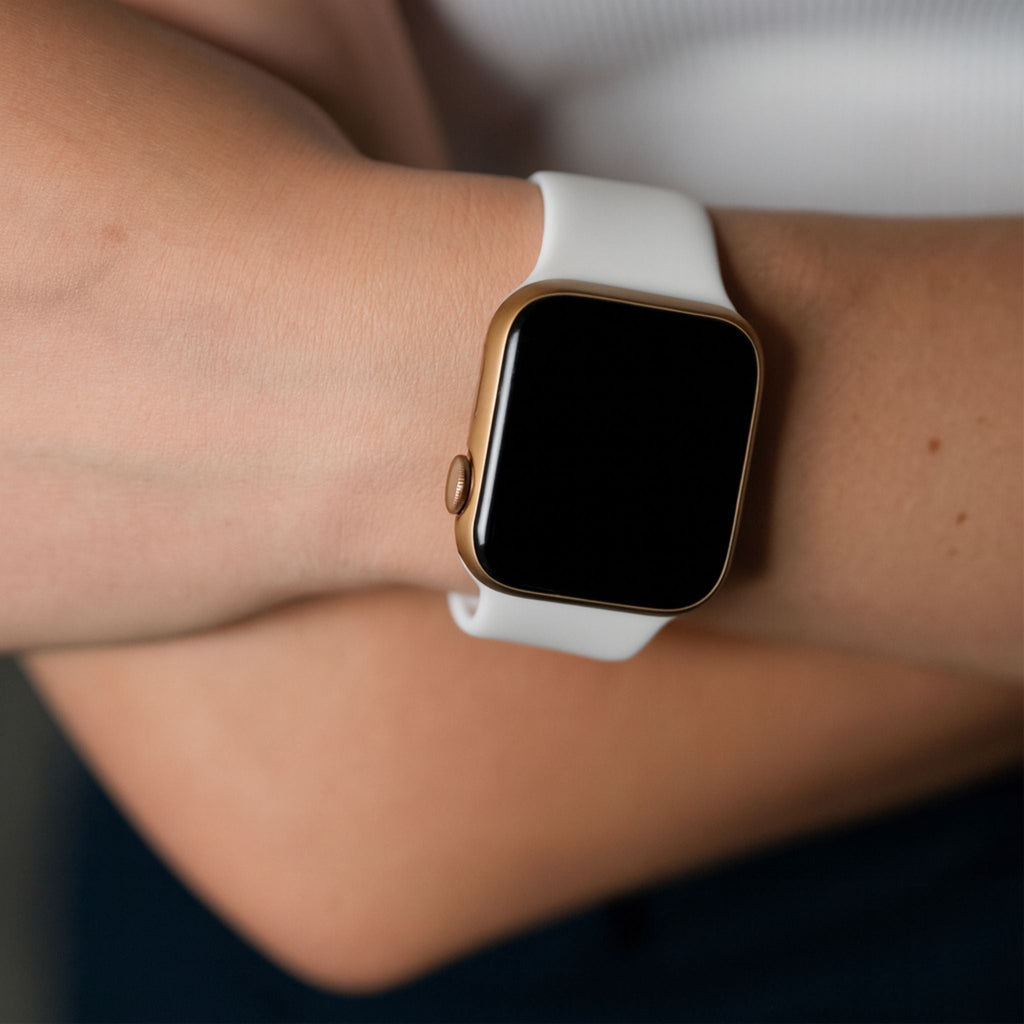 Classic Silicone Strap For Apple Watch | WHITE